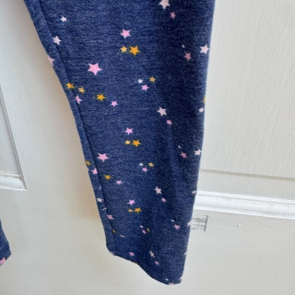 BCBG Girls 3T Girls Star Leggings - Blue and Pink Pants - Picture 3 of 5